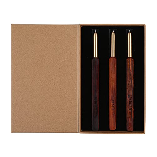 Holzstäbchen, Schaberstift, kreatives Malen, Zeichnen, Kunst, Kratzstift-Set, Kratz-Skizze, Kunst, Pappstift, Zeichenstift, Werkzeug für Kinder und Erwachsene von PANGBOER