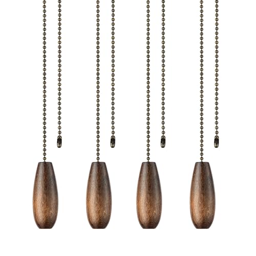 Klassisches Deckenventilator-Zugketten-Set, Lampenverlängerungen, lang, elegante Deckenleuchte-Ziehgriffe für Heimlampenkette Klassisches Deckenventilator-Zugketten-Set, Lampenverlängerungen, lang, elegante Deckenleuchte-Ziehgriffe für Heimlampenkette von PANGBOER