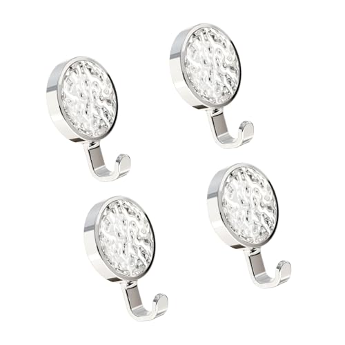 Klebehaken für Badezimmer, einfache Installation, schützt Wände und schwere Gegenstände, mietfreundliche Wand, Metall, Badezimmer, 4 Stück Klebehaken für Badezimmer, einfache Installation, schützt Wände und schwere Gegenstände, mietfreundliche Wand, Metall, Badezimmer, 4 Stück von PANGBOER