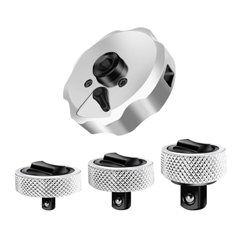 Kompaktes Ratschenschlüssel-Set, 4-teilig, verschiedene Größen, langlebig, Metall, Werkzeug von PANGBOER