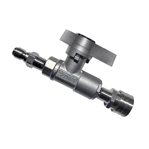 Korrosionsbeständiger Kugelhahn-Hochdruckreiniger, 0,95 cm Gewinde, 5000 psi, Ersatz-Waschmaschinen-Ausrüstung, Wartungswerkzeug von PANGBOER