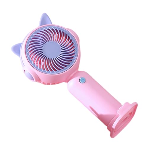 Leichter Handventilator, tragbarer AM3-Akku, klein für Outdoor-Reisen, Büro von PANGBOER