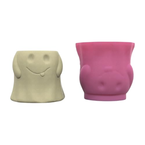 Mehrzweck-Silikonform mit Totenkopf-Vase, vielseitiges Harzguss-Set für Zuhause und Büro, Dekoration und Schmuckaufbewahrung, Silikon-Totenkopf-Form von PANGBOER
