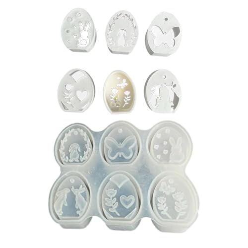 Multifunktionale Silikonform für Nachtlicht, handgefertigte Eier, Bastelformen für Geschenkmacher und Heimdesigner, Osterprojekte von PANGBOER