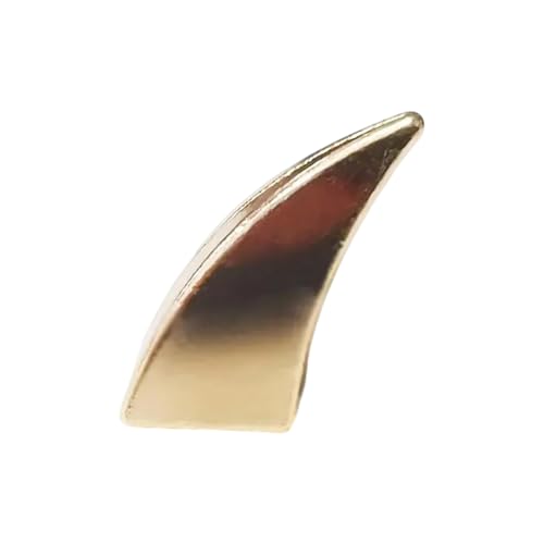 PANGBOER 10 Stück Horn-förmige Metallnieten mit Schrauben zum Basteln von Taschen, Schuhen, Kleidung, Dekoration, 17,5 mm, 27 mm, Metallnieten, Gürtelnieten PANGBOER 10 Stück Horn-förmige Metallnieten mit Schrauben zum Basteln von Taschen, Schuhen, Kleidung, Dekoration, 17,5 mm, 27 mm, Metallnieten, Gürtelnieten von PANGBOER