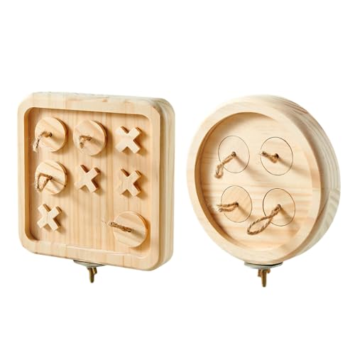 Pet Bird Chew Toy Natural Blocks Wood Puzzle for Nymphensittiche Conure Kakadus Zähne Schleifen Käfig Puzzle Papageien Sittiche Pet Bird Chew Toy Natural Blocks Wood Puzzle for Nymphensittiche Conure Kakadus Zähne Schleifen Käfig Puzzle Papageien Sittiche von PANGBOER