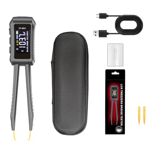 Präzise Messung Pinzetten Multimeter Für Die Elektronik Geeigneter Resistenzkapazitanz Induktivitätstest Werkzeug Elektronische Pinzetten von PANGBOER