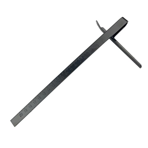 Professionelles Metallkreis-Handsäge-Zaun-Messwerkzeug, geeignet für präzise und gerade Schnitte, Heimwerker, Heimwerker, Positionierungslineal von PANGBOER