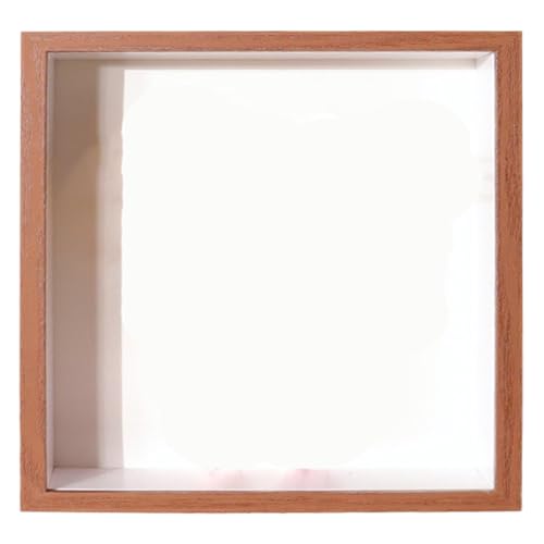 Quadratischer Bilderrahmen aus Holz, 20,3 cm, 22,9 cm, 25,4 cm, mit Glasscheibe, Bilderhalter für trockene Blumen, Dekoration, Kunst Quadratischer Bilderrahmen aus Holz, 20,3 cm, 22,9 cm, 25,4 cm, mit Glasscheibe, Bilderhalter für trockene Blumen, Dekoration, Kunst von PANGBOER