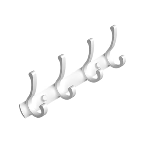 Robuste Metallhaken mit Mehrzweckkleber zum Aufhängen von Handtüchern und Beschichtungen in Badezimmern.Hält platzsparende Haken für Küchenutensilien und Duschen von PANGBOER