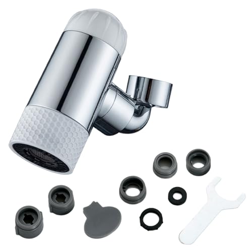 Rotierende Wasserhahndüse, Badezimmer-Adapter, Aufsatz, Metalltextur, geeignet für Küche, Badezimmer, Waschbecken, Wasserhahnanschluss Rotierende Wasserhahndüse, Badezimmer-Adapter, Aufsatz, Metalltextur, geeignet für Küche, Badezimmer, Waschbecken, Wasserhahnanschluss von PANGBOER
