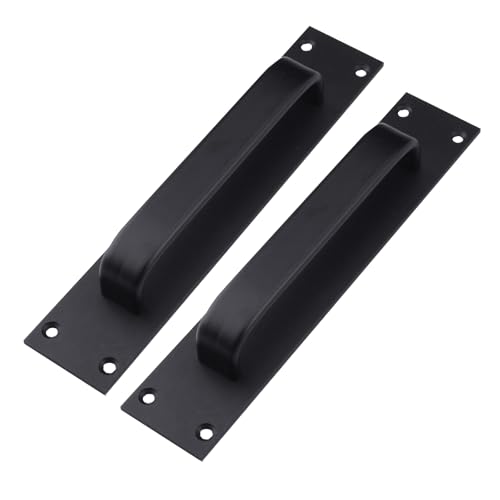 Scheunentürgriffe aus robuster Aluminiumlegierung, 2 Stück, 20 cm Länge, ergonomische Schiebetürgriffe für Schrank, Badezimmer, Schrank, Tür, Griff für Küchenschrank, 2 Stück Scheunentürgriffe aus robuster Aluminiumlegierung, 2 Stück, 20 cm Länge, ergonomische Schiebetürgriffe für Schrank, Badezimmer, Schrank, Tür, Griff für Küchenschrank, 2 Stück von PANGBOER