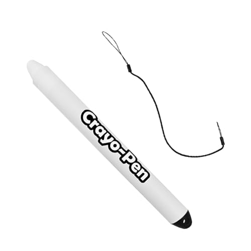 Silikon-Eingabestift, dreieckig, Anti-Rolling-Design, abnehmbares Seil, kindersicher, Touch-Tablet für Kinder, Zeichenbildschirm auf Touch-Funktion von PANGBOER