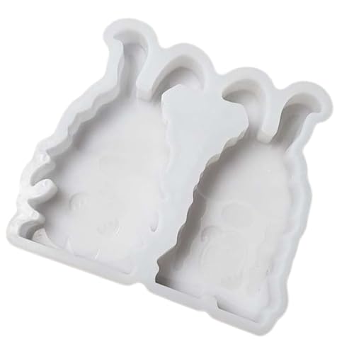 Silikonform für handgefertigte Gipsherstellung, Kaninchen, Tierfigur von PANGBOER