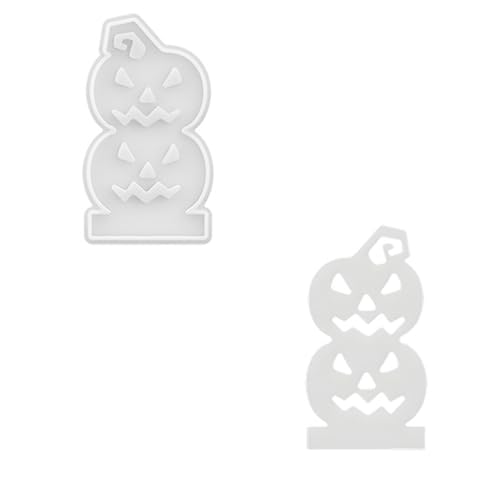 Silikonform mit Fledermaus-Kürbis-Kerzenbeinen, dekorativer Halloween-Halter, Gipshalter, Silikon-Halloween-Halter, niedliche Fledermaus von PANGBOER
