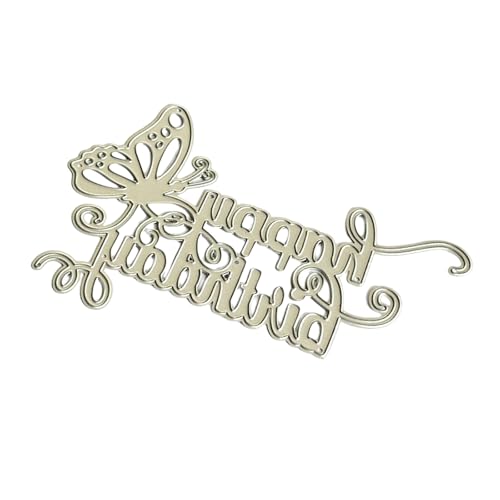 Stanzschablone "Happy Birthday" aus Karbonstahl für Scrapbooking, Scrapbooking, Stanzschablone Stanzschablone "Happy Birthday" aus Karbonstahl für Scrapbooking, Scrapbooking, Stanzschablone von PANGBOER