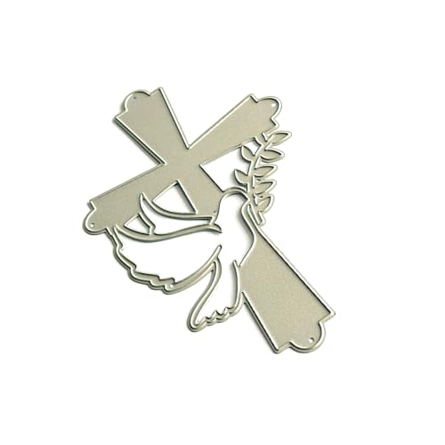 Stanzschablonen "Bird Of Peace" aus Karbonstahl, Stanzschablonen, Metallprägung, Scrapbooking, Karten für Scrapbooking, Kartenherstellung, Sammelalben, Metallschablonen von PANGBOER