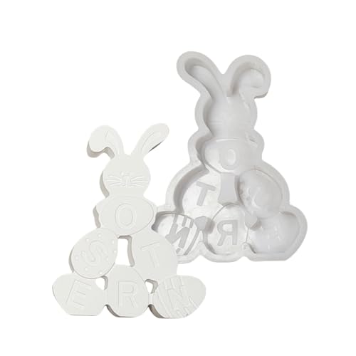 Stapelbare Eierhasen-Silikonform für handgefertigte Seife, Epoxidharz, Kunst- und Bastelprojekte Stapelbare Eierhasen-Silikonform für handgefertigte Seife, Epoxidharz, Kunst- und Bastelprojekte von PANGBOER