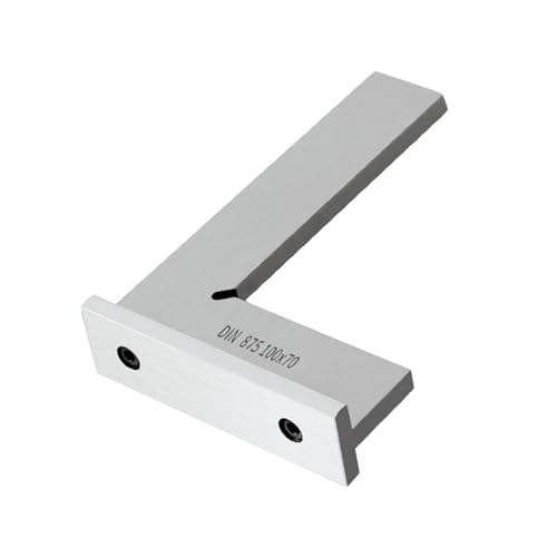 Starkes Aluminium-Werkzeug, rechtwinklig, quadratisch, breite Basis, 3 Größenoptionen für Bau- und Messaufgaben, professionelle Holzbearbeitung, rechtwinkliges Messgerät Starkes Aluminium-Werkzeug, rechtwinklig, quadratisch, breite Basis, 3 Größenoptionen für Bau- und Messaufgaben, professionelle Holzbearbeitung, rechtwinkliges Messgerät von PANGBOER