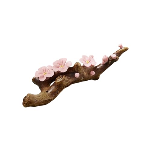 Stifteablage aus Keramik, Blumenmotiv, Dekoration, Kalligraphie, Briefbeschwerer, Kalligraphie, Pinselhalter für antithetische Paare, Schreiben, Keramik-Stiftständer von PANGBOER