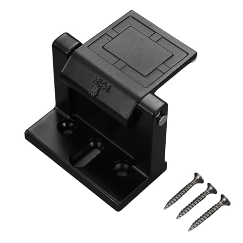 Upgrade Sicherheits-Türschnäpper Einfache Installation Scheune, Garage, Badezimmer, Multifunktionstürschnapper, Fenster, Vorhängeschloss von PANGBOER