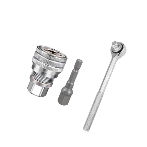 Verstellbarer Universal-Steckschlüssel 3/8 Zoll Sechskantschlüssel Adapter Set zum Bohren und Fixieren von Steckschlüsselwerkzeugen Verstellbarer Universal-Steckschlüssel 3/8 Zoll Sechskantschlüssel Adapter Set zum Bohren und Fixieren von Steckschlüsselwerkzeugen von PANGBOER