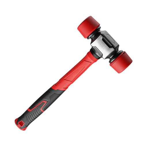 Vibrationsdämpfender Gummihammer Hammer Fliesenmontage Ergonomischer Griff Holzherstellung und Zeltpfahl Einstellung Stoßfester Schlägel Bodenbelag Werkzeug Vibrationsdämpfender Gummihammer Hammer Fliesenmontage Ergonomischer Griff Holzherstellung und Zeltpfahl Einstellung Stoßfester Schlägel Bodenbelag Werkzeug von PANGBOER
