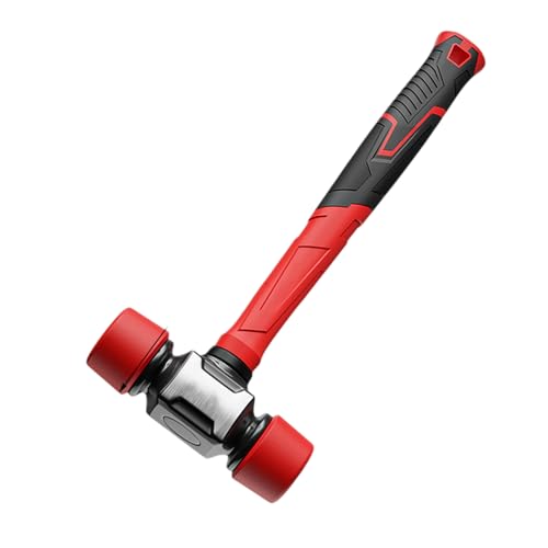 Vibrationsdämpfender Gummihammer Hammer Fliesenmontage Ergonomischer Griff Holzherstellung und Zeltpfahl Einstellung Stoßfester Schlägel Bodenbelag Werkzeug Vibrationsdämpfender Gummihammer Hammer Fliesenmontage Ergonomischer Griff Holzherstellung und Zeltpfahl Einstellung Stoßfester Schlägel Bodenbelag Werkzeug von PANGBOER