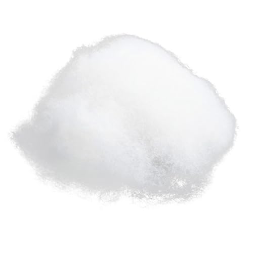 Weiches Kissen, gefüllt, Hohlfaserfüllung, Polyester, 50 g, 100 g oder 200 g, Weiß von PANGBOER