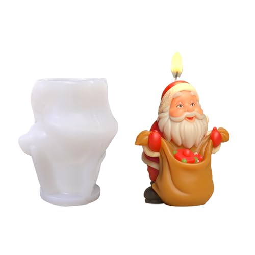 Weihnachtsmann-Silikon-Weihnachtsform, Backform, Kuchendekorationswerkzeug, Weihnachtsmann, gegossen, duftend, Weihnachts-Silikon Weihnachtsmann-Silikon-Weihnachtsform, Backform, Kuchendekorationswerkzeug, Weihnachtsmann, gegossen, duftend, Weihnachts-Silikon von PANGBOER