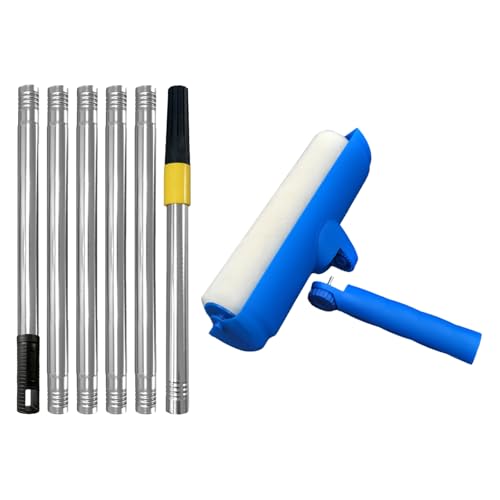 Wiederverwendbarer Farbroller, Deckenmalerroller, Pinsel, Werkzeug, Rollbürste mit spritzwassergeschützter Design-Abdeckung für glatte Decken von PANGBOER