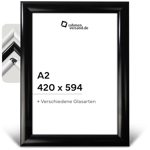 Klapprahmen Schwarz - Arcylglas A2 42x59,4 / Klapprahmen DIN Maße zum Aufhängen / Klapprahmen Modern/eckig Klapprahmen Schwarz - Arcylglas A2 42x59,4 / Klapprahmen DIN Maße zum Aufhängen / Klapprahmen Modern/eckig von PANORAHMA BILDERRAHMEN