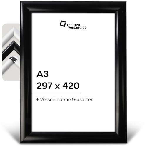 PANORAHMA BILDERRAHMEN Klapprahmen Schwarz - Arcylglas A3 29,7x42 / Klapprahmen DIN Maße zum Aufhängen / Klapprahmen Modern/eckig PANORAHMA BILDERRAHMEN Klapprahmen Schwarz - Arcylglas A3 29,7x42 / Klapprahmen DIN Maße zum Aufhängen / Klapprahmen Modern/eckig von PANORAHMA BILDERRAHMEN