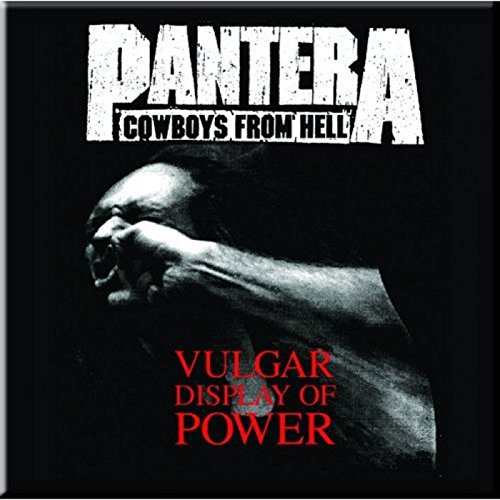 Pantera Kühlschrankmagnet Vulgar display of power Nue offiziell 76mm x 76mm One Size von Pantera