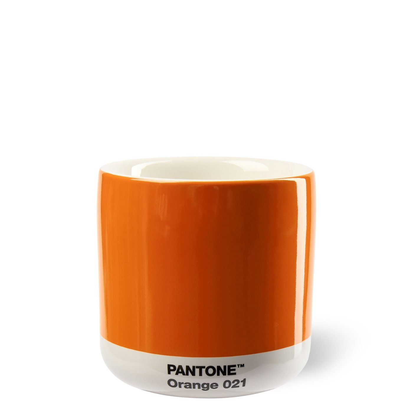 PANTONE Kaffeeservice, PANTONE Porzellan Thermobecher Latte Macchiato, 220 ml von PANTONE