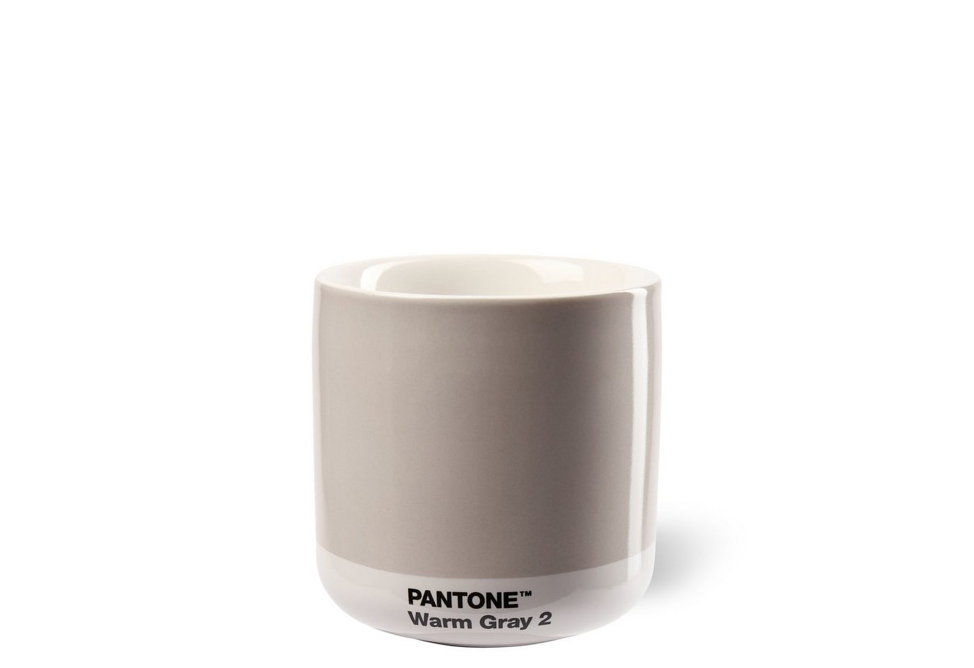 PANTONE Kaffeeservice, PANTONE Porzellan Thermobecher Latte Macchiato, 220 ml von PANTONE