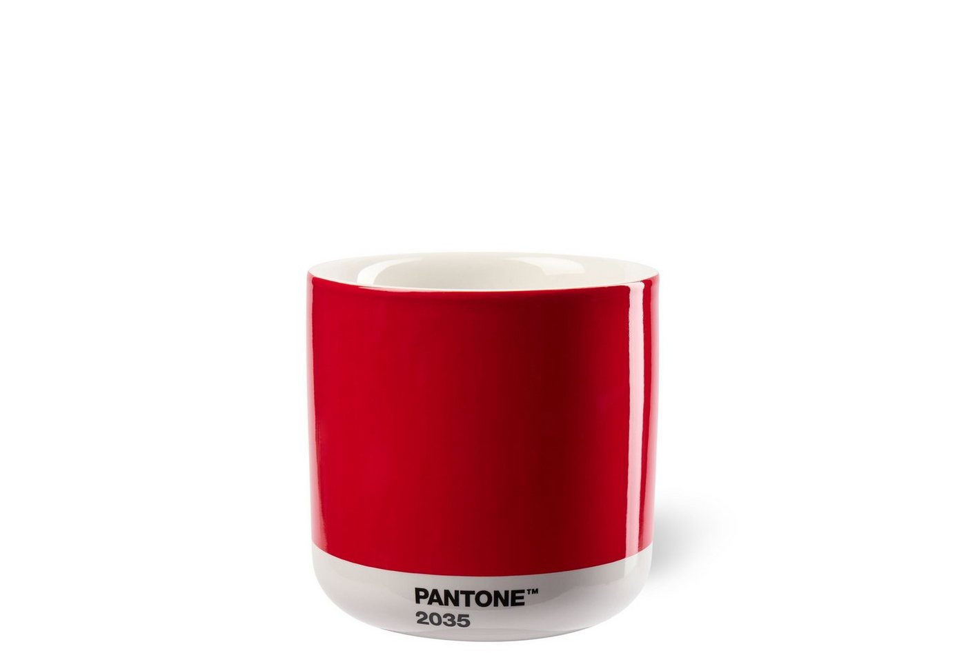 PANTONE Kaffeeservice, PANTONE Porzellan Thermobecher Latte Macchiato, 220 ml von PANTONE