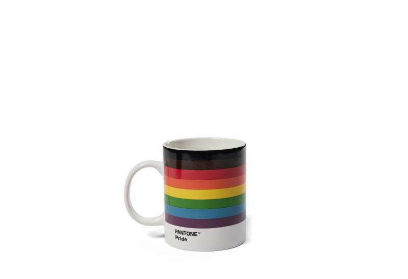 PANTONE Kaffeeservice, Porzellan Kaffeebecher, 375ml, inkl. Geschenkbox, PRIDE von PANTONE