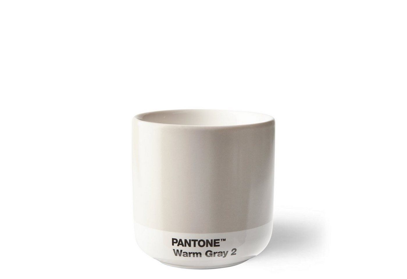 PANTONE Kaffeeservice, Porzellan Thermobecher Cortado, 190ml von PANTONE