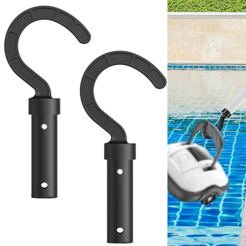 2er-Pack Poolroboter Haken Poolhaken Für Stangenzubehör Poolstaubsauger-Kehrhaken Für Poolstangen Pool Reinigungszubehör Haken Passend Für Alle Arten Von Poolreinigern Und Staubsaugern von PANYI