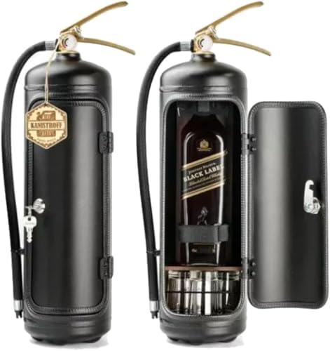 PANYIXUAN Feuerlöscher Minibar, Mobile Bar, Metal Feuerwehr Geschenke PANYIXUAN Feuerlöscher Minibar, Mobile Bar, Metal Feuerwehr Geschenke von PANYIXUAN