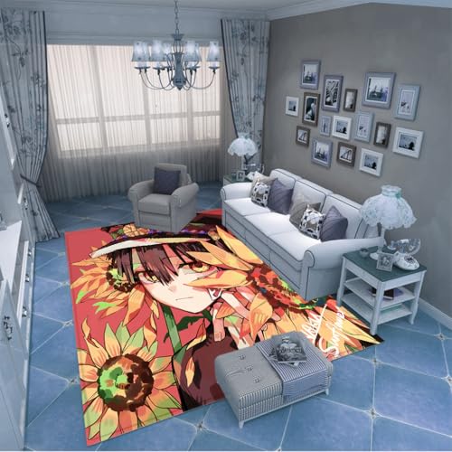 PAOSYTQQ Der Teppich mit Sonnenblumendruck im Landhausstil ist warm und bequem 40x60cm von PAOSYTQQ