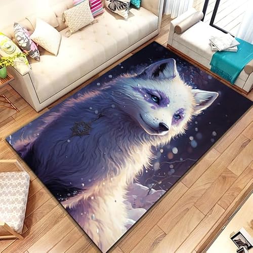 PAOSYTQQ Tier Fuchs Muster Teppich Teppich für Wohnzimmer Badezimmer Matte Kreative Fußmatte Teppich für Schlafzimmer Home Decor rutschfeste Bodenmatte 140x200cm PAOSYTQQ Tier Fuchs Muster Teppich Teppich für Wohnzimmer Badezimmer Matte Kreative Fußmatte Teppich für Schlafzimmer Home Decor rutschfeste Bodenmatte 140x200cm von PAOSYTQQ