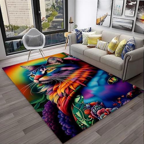 PAOSYTQQ Tier Fuchs Muster Teppich Teppich für Wohnzimmer Badezimmer Matte Kreative Fußmatte Teppich für Schlafzimmer Home Decor rutschfeste Bodenmatte 60x90cm PAOSYTQQ Tier Fuchs Muster Teppich Teppich für Wohnzimmer Badezimmer Matte Kreative Fußmatte Teppich für Schlafzimmer Home Decor rutschfeste Bodenmatte 60x90cm von PAOSYTQQ