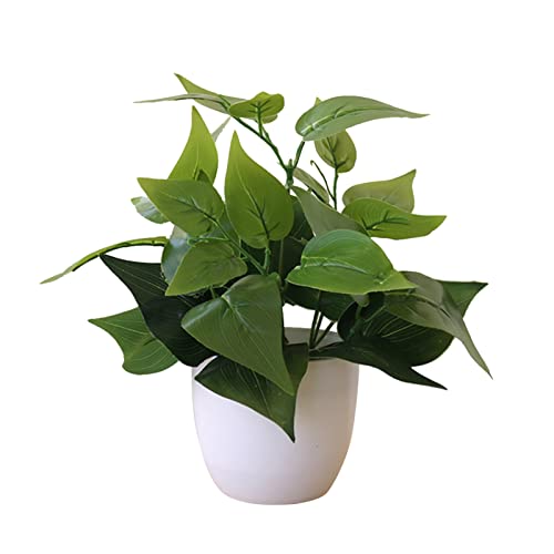 PAPABA Künstliche Bonsai Plastik Künstliche Pflanze Bonsai Mall Desktop Büro Hochzeitsdekoration Exquisite lebenseike 2 von PAPABA