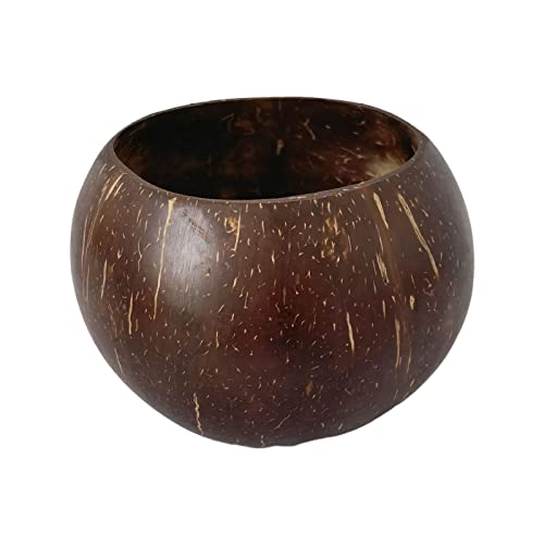 PAPABA Storage Bowl Ästhetische Kokosnussschalen -Kerzenhalterschale kreativer Burr kostenlos B von PAPABA