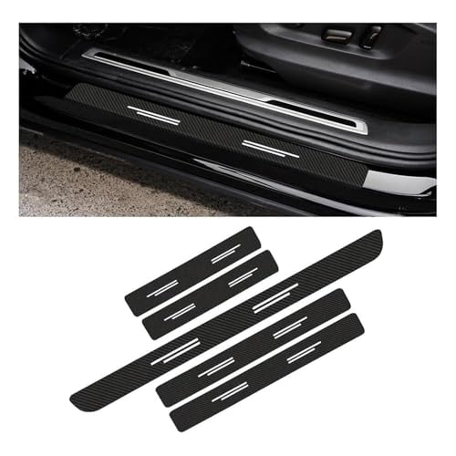 PAPEP 5 Stück Auto Einstiegsleisten Schutz für VW Golf Plus 2004-2014, Kohlefaser Türschweller Aufkleber Kratzfest Kantenschutz Einstiegsleisten PAPEP 5 Stück Auto Einstiegsleisten Schutz für VW Golf Plus 2004-2014, Kohlefaser Türschweller Aufkleber Kratzfest Kantenschutz Einstiegsleisten von PAPEP