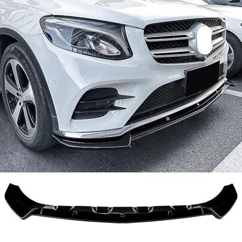 PAPEP Frontstoßstangenlippe für Mercedes Benz GLC Klasse X253 C253 2016-2019 AMG,Frontstoßstange Lip Body Kit Lip Splitter Spoiler Diffusor Canard Protector für Auto,normal-Glossy Black PAPEP Frontstoßstangenlippe für Mercedes Benz GLC Klasse X253 C253 2016-2019 AMG,Frontstoßstange Lip Body Kit Lip Splitter Spoiler Diffusor Canard Protector für Auto,normal-Glossy Black von PAPEP