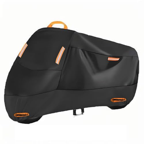 PAPEP Motorrad Abdeckplane für Triumph Rocket 3 GT 2020-2024, Motorradabdeckung Oxford Stoff Abdeckhaube Motorradplane Staubdicht Outdoor Schlossloch,XXXXL von PAPEP