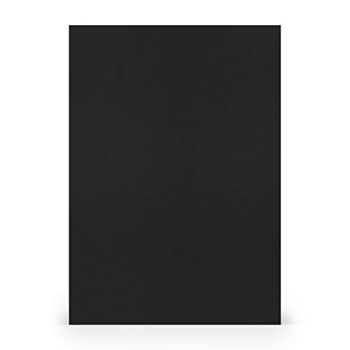PAPERADO 50x Bastelkarton DIN A4 - Schwarz gerippt 220 g/m² Tonkarton - Dickes Bastelpapier in 29,7 x 21 cm Malen, Basteln perfekte Bastelpappe PAPERADO 50x Bastelkarton DIN A4 - Schwarz gerippt 220 g/m² Tonkarton - Dickes Bastelpapier in 29,7 x 21 cm Malen, Basteln perfekte Bastelpappe von PAPERADO